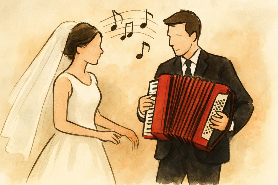 Animation accordeon mariage Paris