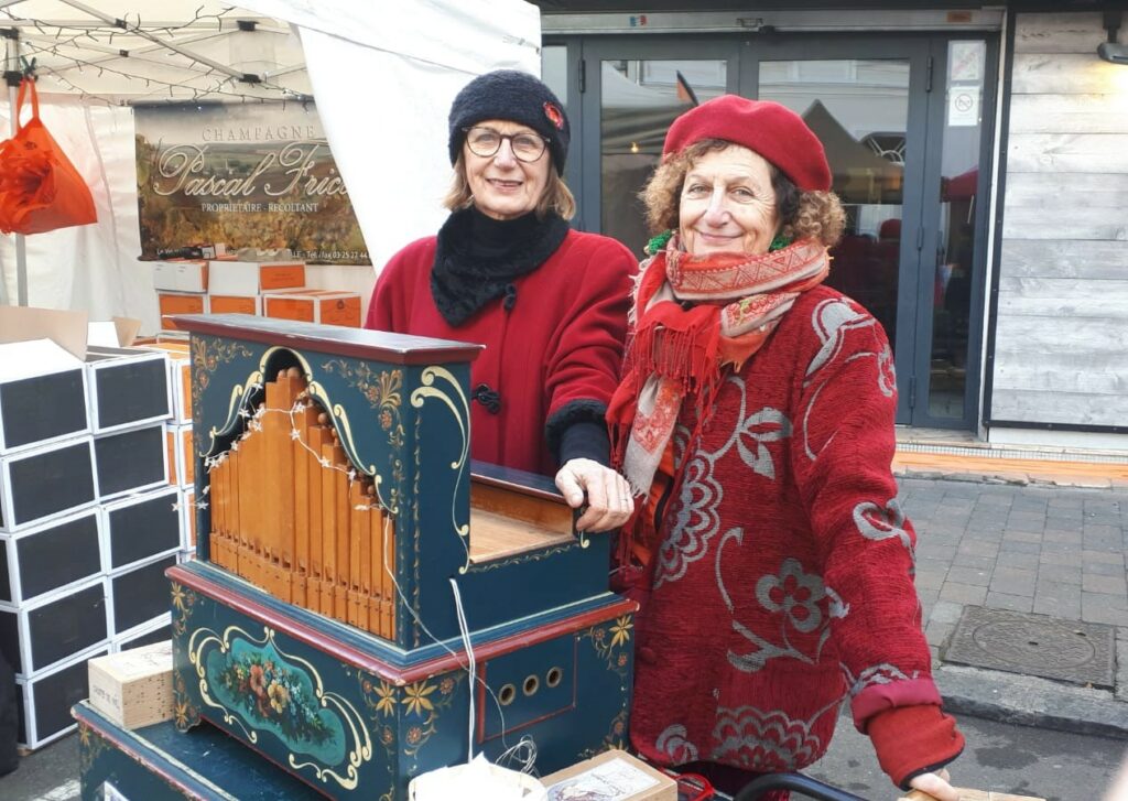 Animation orgue de Barbarie Marché de Noel