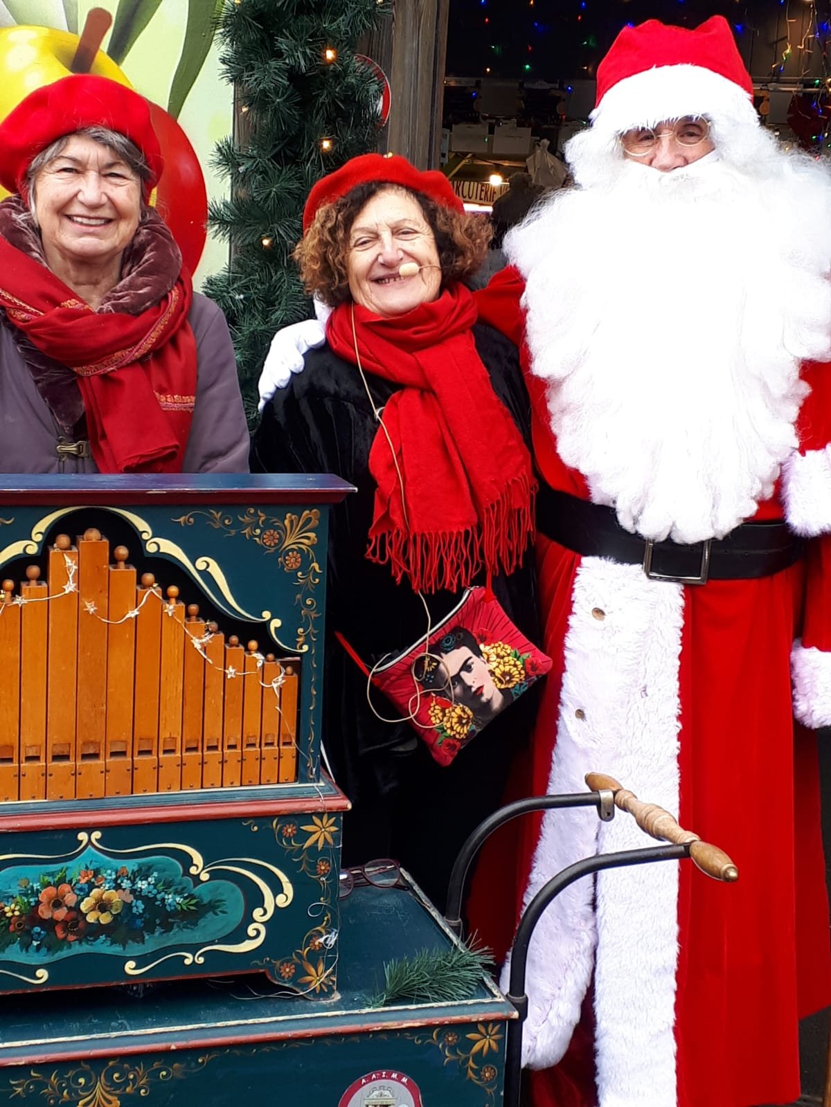 Animation orgue de Barbarie Marché de Noel