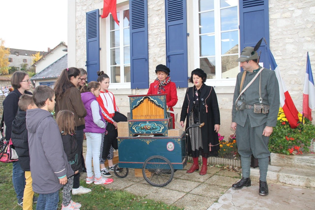 Animation orgue de Barbarie à Jumeauville